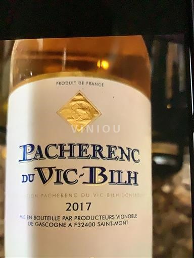 Sydvestfrankrig Pacherenc-du-vic-bilh Vignoble de Gascogne 2017