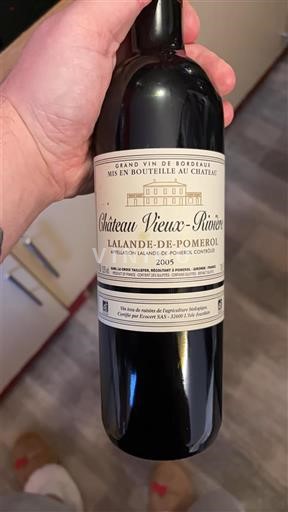 Burdeos Lalande-de-Pomerol Château Vieux-Rivière 2005