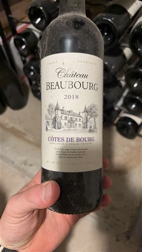 Bordeaux Côtes-de-bourg Château Beaubourg 2018