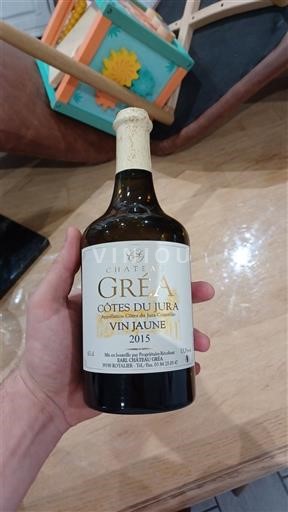 Weine Blanc sec Château Gréa 2015 Frankreich Jura Côtes-du-Jura AOC