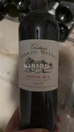 Bordeaux Château Barrail Meyney 2015