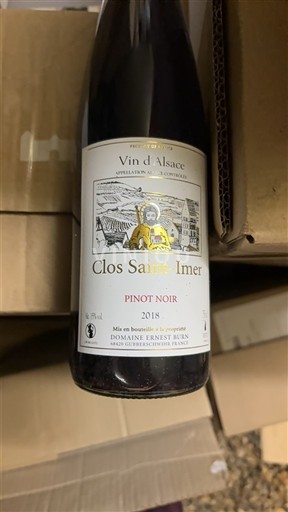 Alsacia Domaine Ernest Burn Clos Saint-Imer 2018