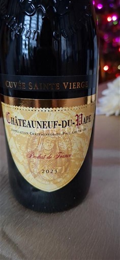 Rhônevallei Châteauneuf-du-Pape Cuvée Sainte Vierge 2023