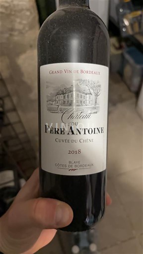 Bordeaux Blaye-Côtes-de-Bordeaux Château Père Antoine du Chêne 2018