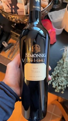 Kustområdet Stellenbosch Simonsig Tiara 2018