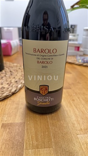 Piemonte Barolo Cascina Boschetti Gomba 2021