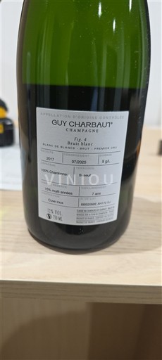 Champagne Guy Charbaut Réserve Brut Blanc de Blancs Premier Cru 2017