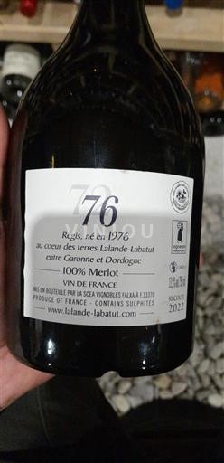 Bordeaux Ni doloceno Château Lalande-Labatut 76 2022