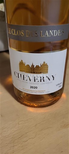 Loire Valley Cheverny Le Clos des Landes 2020