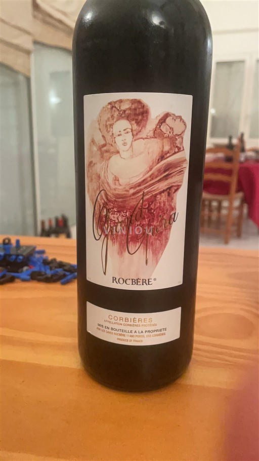 Languedoc Corbières Rocbère Grand Opéra 2014
