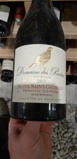 Burgundija Nuits-Saint-Georges Premier Cru Domaine S Perdrix Aux Perdrix 2019