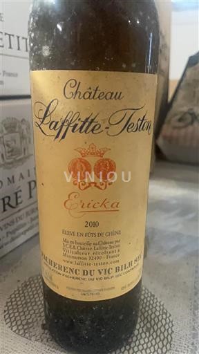 Sydvestfrankrig Pacherenc-du-vic-bilh Château Laffitte-Teston Ericka 2010