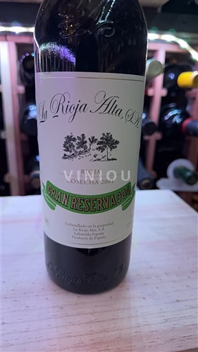 La Rioja Rioja La Rioja Alta S.A Gran Reserva 904 2001