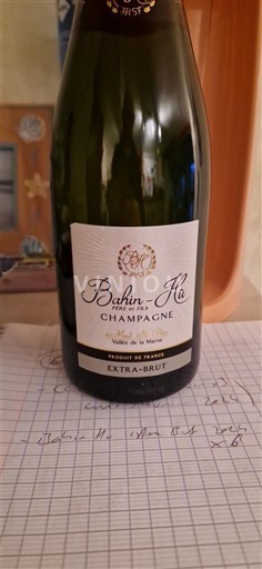 Champagne Champagne Bahin-HU 2024
