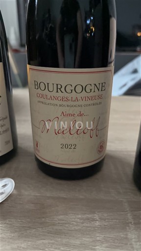 Burgundy Burgundy Coulanges-la-Vineuse Coulanges-la-Vineuse Aime de Maltoff 2022