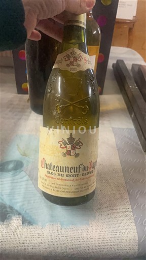Rhône-dalen Châteauneuf-du-Pape Clos du Mont-Olivet 2003