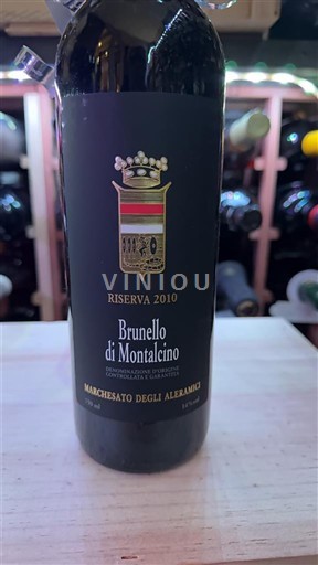 Toscana Brunello di Montalcino Marchesato degli Aleramici Riserva 2010