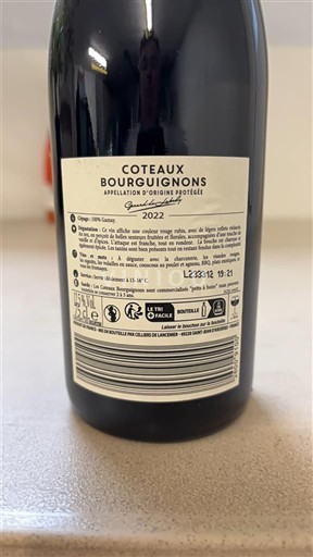 Burgundsko Burgundské vinice Gérard de Labrely 2022