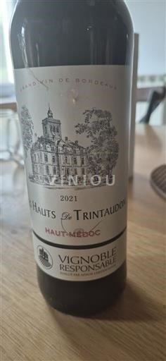 Bordo Haut-Médoc Les Hauts de Trintaudon 2021