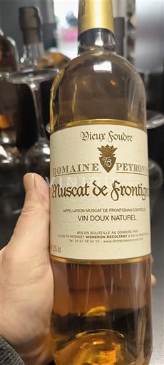 Languedoc Muscat-de-frontignan Domaine Peyrot Vieux Foudre Không niên vụ