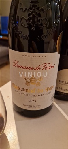 Vallée du Rhône Châteauneuf-du-pape Domaine Valori 2023