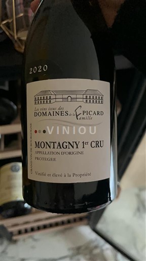 Bourgogne Montagny Premier Cru Domaine Domaines Picard 2020