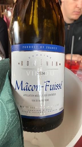 Burgundsko Mâcon a mâconské vesnice Domaine Romainin 2024
