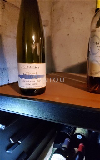 Alsasko Gewürztraminer Sélection de Grains Nobles Domaine Ernest Burn Vieilles Vignes 2009