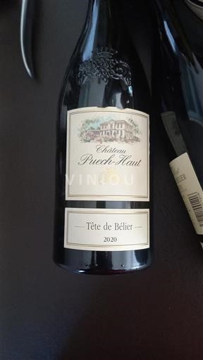 Languedoc Château Puech-Haut Tête de Bélier 2020