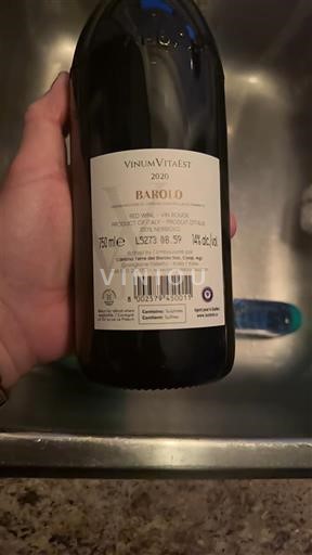 Piamonte Barolo Vinium Vitaest 2020