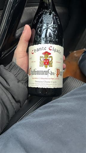 Rhône-dalen Châteauneuf-du-Pape Domaine Chante Cigale 1990
