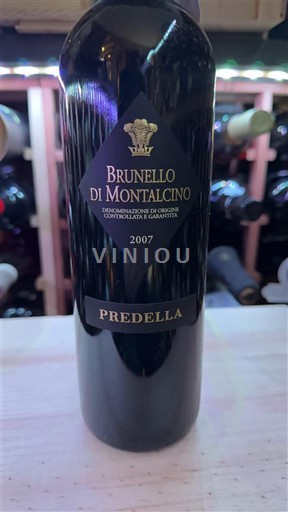 Toscana Brunello di Montalcino Predella 2007