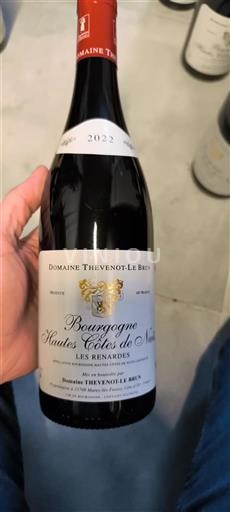 Borgogna Non specificato Domaine Thevenot-Le Brun Les Renardes 2022