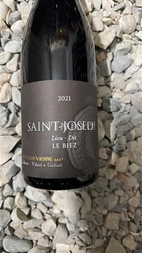 Údolí Rhôny Saint-Joseph Les Vins de Vienne Lieu-Dit Le Biez 2021