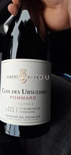 Borgogna Pommard Domaine Pavillon Clos des Ursulines 2023