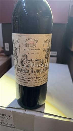 Bordeaux Saint-Julien Grand Cru Château Lagrange 1975