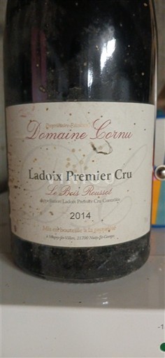 Burgundsko Ladoix Premier Cru Domaine Cornu Le Bois Roussot 2014