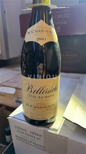 Valle del Rodano Côtes-du-Rhône M. Chapoutier Belleruche 2001
