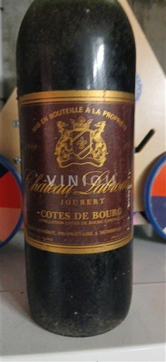 Bordéus Côtes-de-bourg Château Labrousse 1988