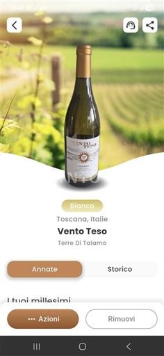 Toscane Niet gespecificeerd Terre di Talamo Vento Teso 2024