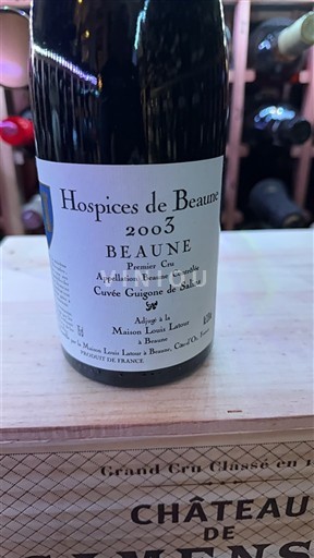 Burgundsko Beaune Premier Cru Hospices de Beaune Guigone de Salins 2003