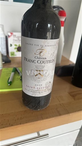 Bordeaux Saint-Estèphe Château Franc Coupletin 2012