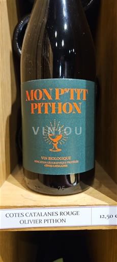 Languedoc and Roussillon Côtes Catalanes Olivier Pithon Mon P'tit Pithon Non-Vintage