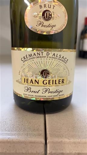 Alsazia Crémant d'Alsazia Jean Geiler Brut Prestige 2021