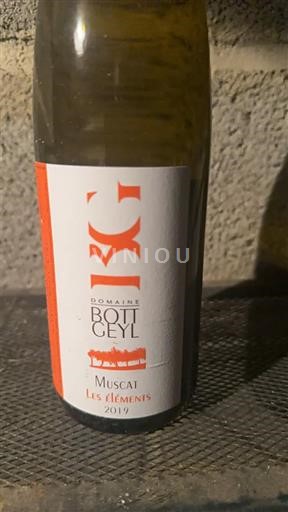 Alsazia Non specificato Domaine Bott-Geyl Les Éléments 2019