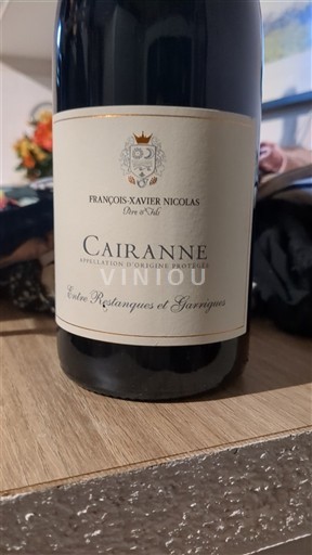 Rona dolina Cairanne François-Xavier Nicolas Entre Restanques et Garrigues Neleten.