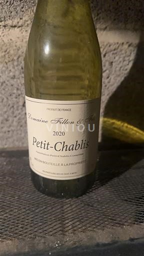 Burgundy Petit Chablis Domaine Fillon & Fils 2020