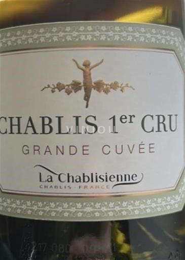 Bourgogne Ospecificerad Premier Cru La Chablisienne Grande Icke årgångsbetecknad