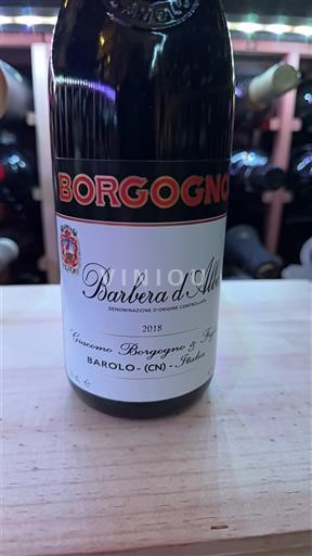 Piemonte Barbera d'Alba Borgogno 2018