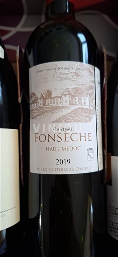 Bordéus Haut-Médoc Château Fonseche 2019